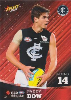 2018 Select AFL Rising Stars #SRS14 Paddy Dow Front